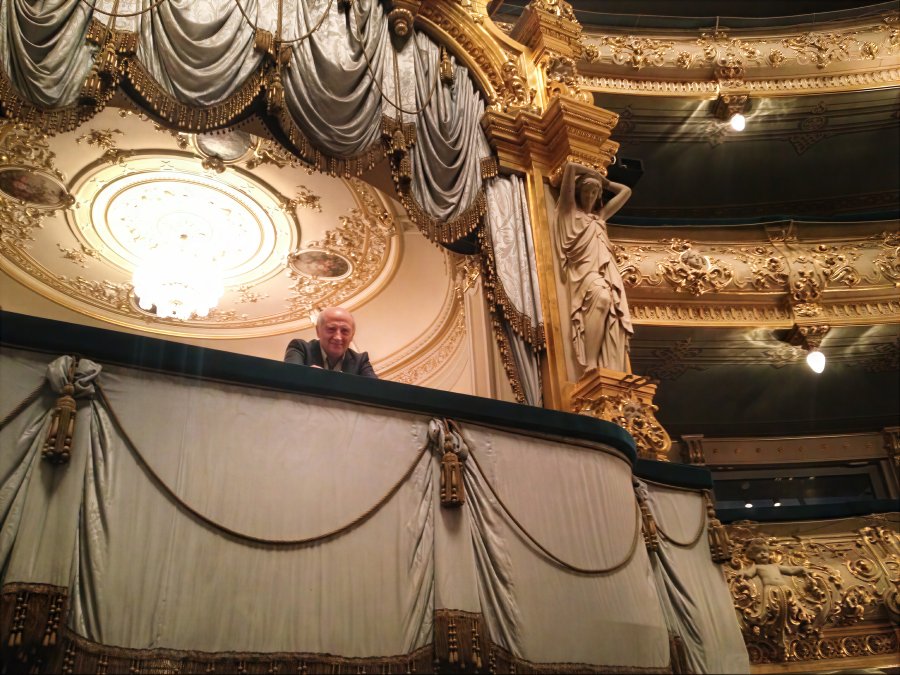 Boris Kuschnir at the Mariinsky Theatre, Saint Petersburg