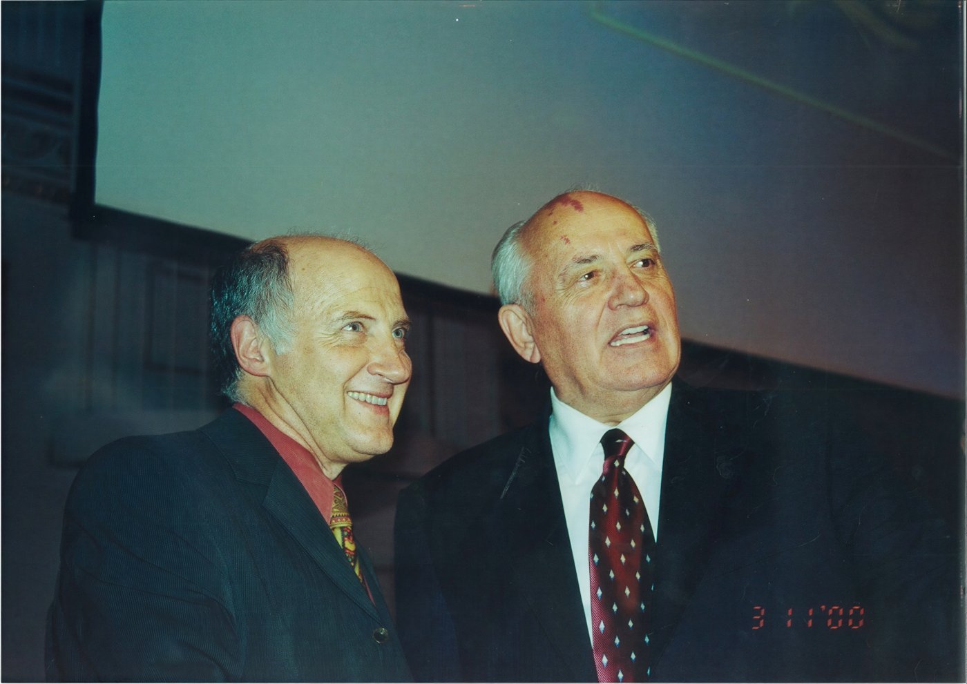 Boris Kuschnir, President Michail Gorbatschew