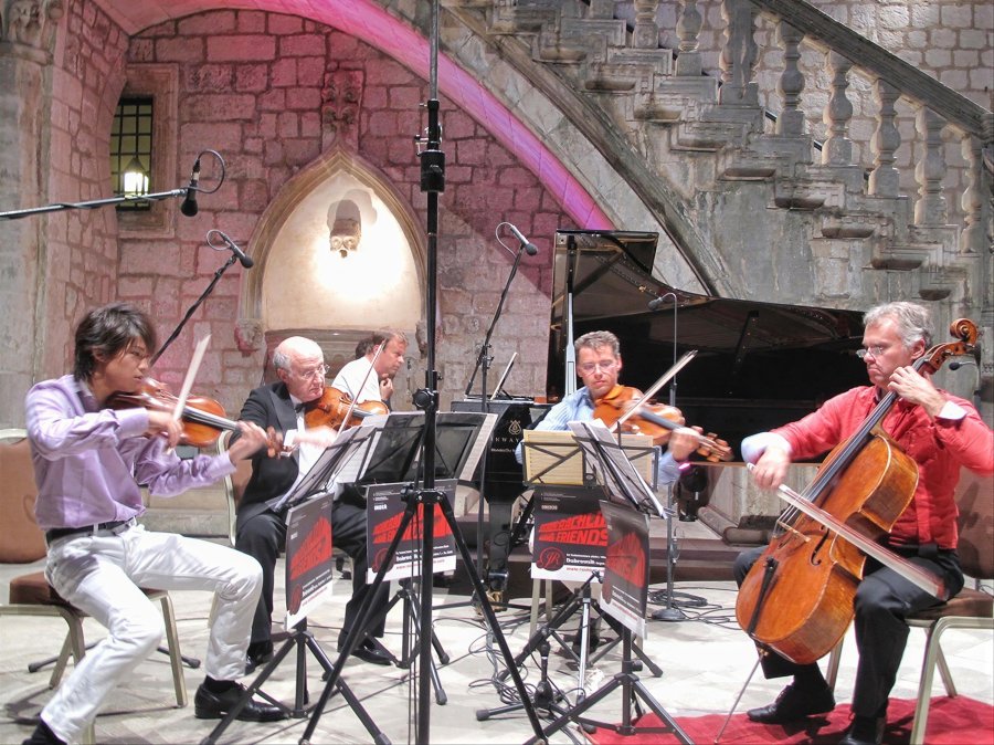 Fumiaki Miura, Boris Kuschnir, Stefan Vladar, Julian Rachlin, Torleif Thedéen