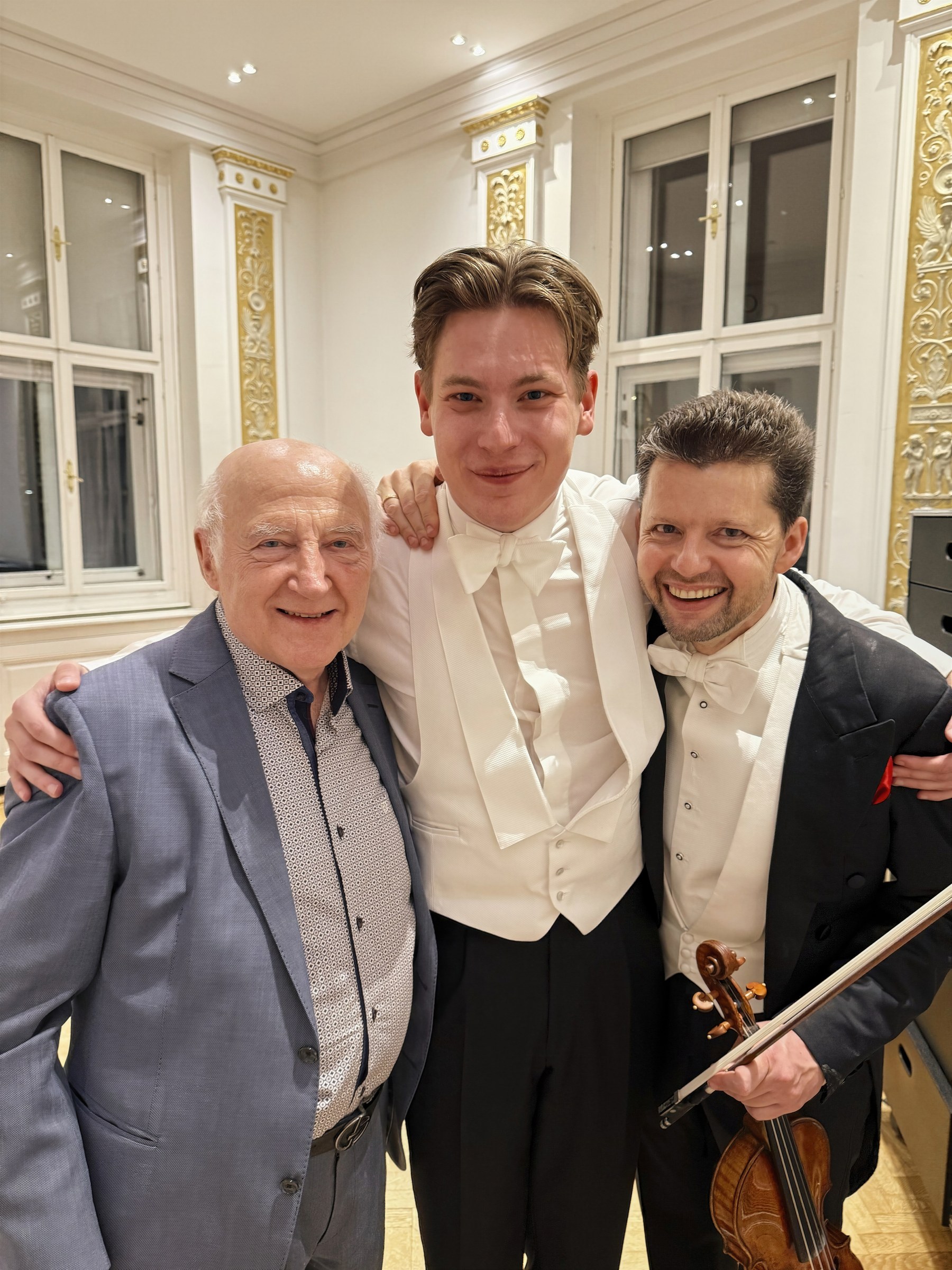 Boris Kuschnir, Klaus Mäkelä, Julian Rachlin