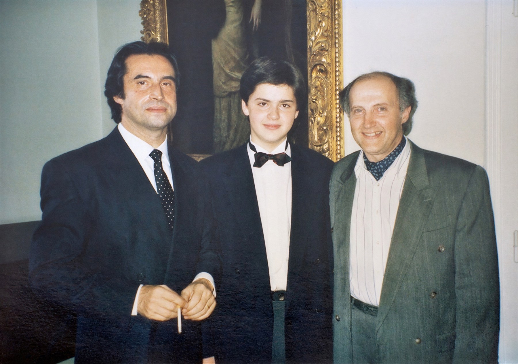 Riccardo Muti, Julian Rachlin, Boris Kuschnir