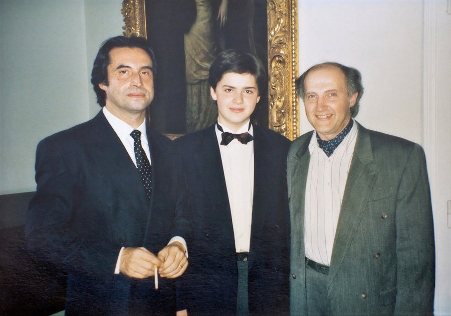 Riccardo Muti, Julian Rachlin, Boris Kuschnir
