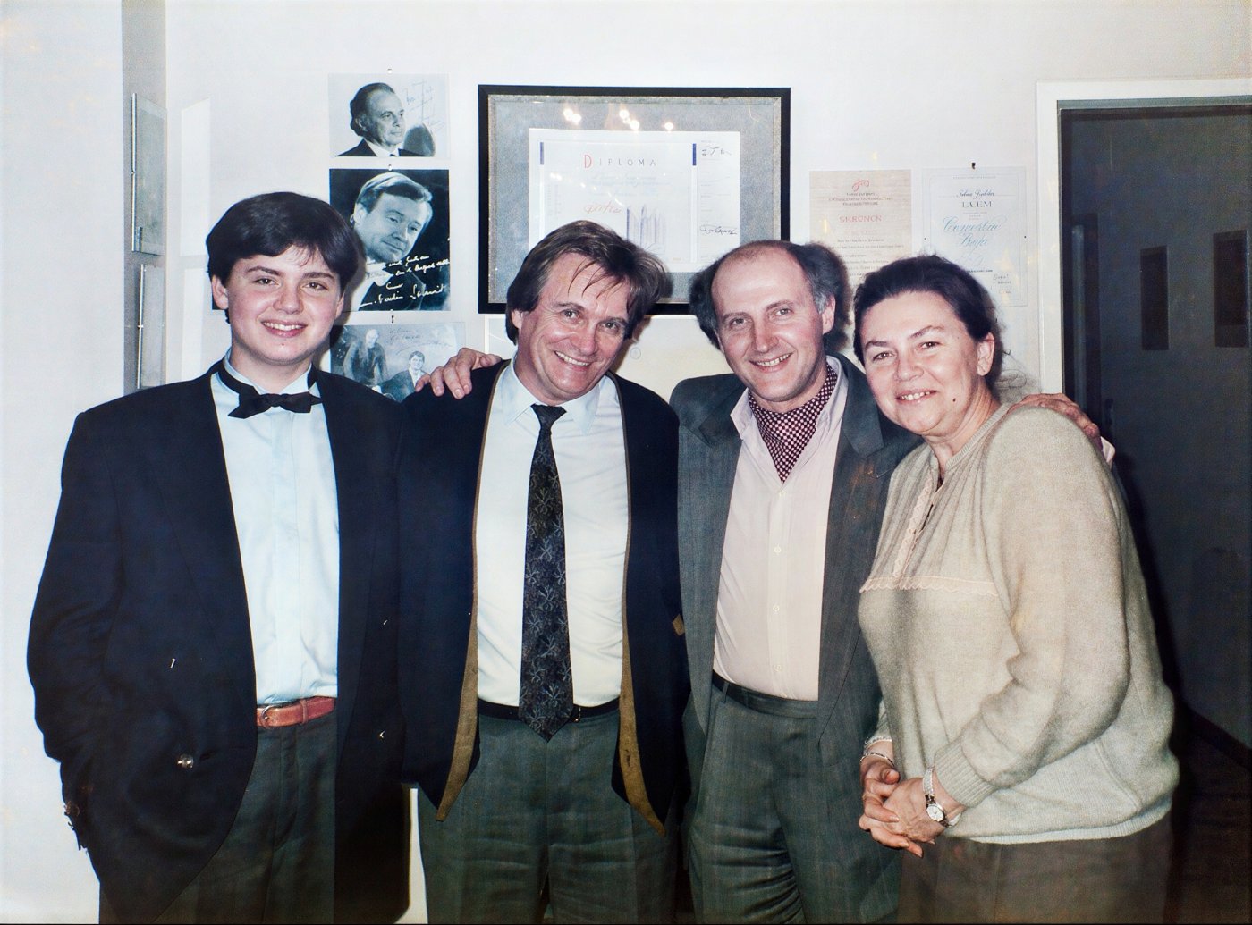 Julian Rachlin, Vladimir Fedoseyev, Boris Kuschnir, Olga Dobrokhotova