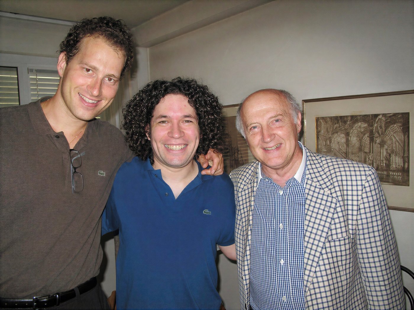Nikolaj Znaider, Gustavo Dudamel, Boris Kuschnir