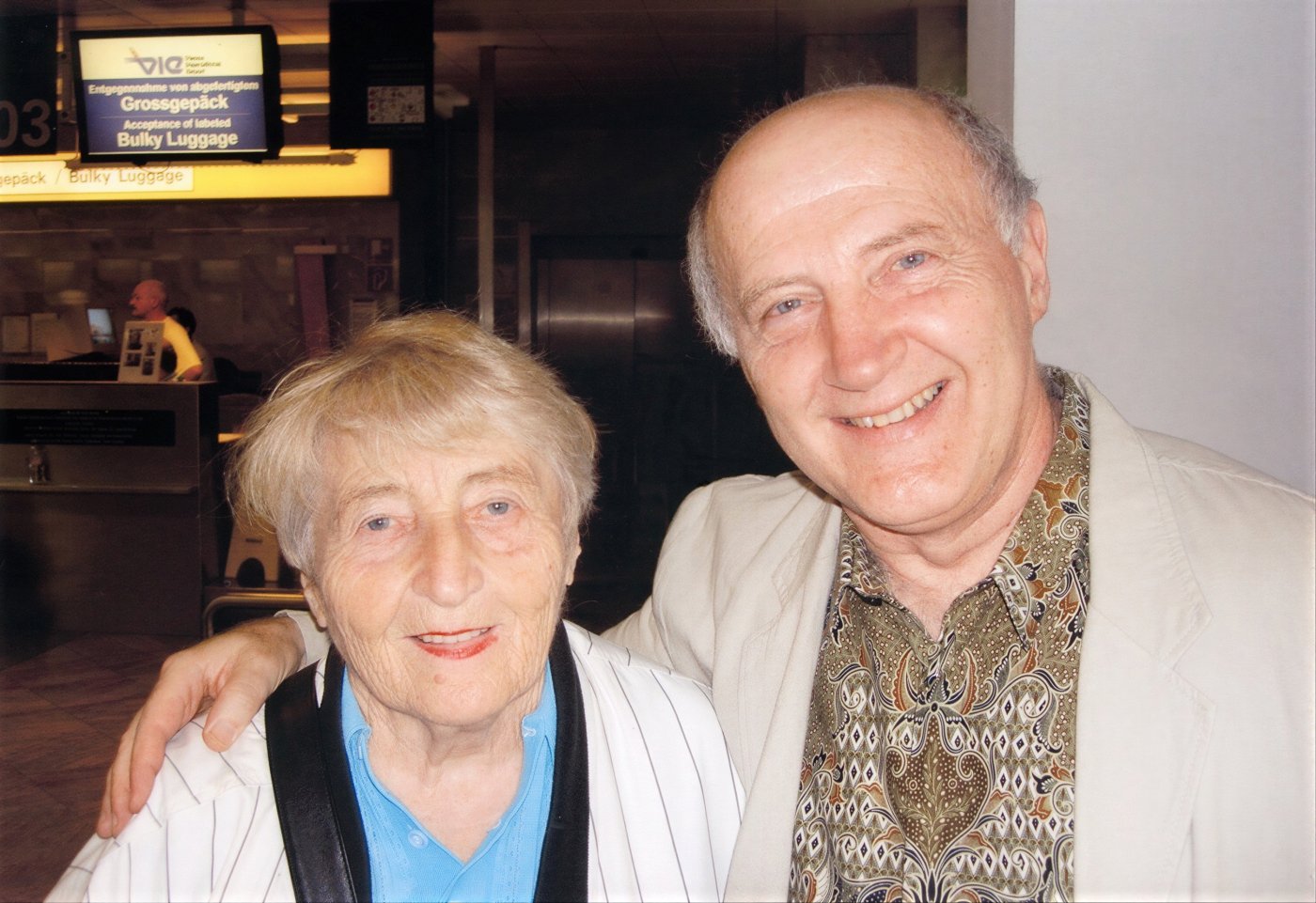 Clavdia Zekel (mother) and Boris Kuschnir