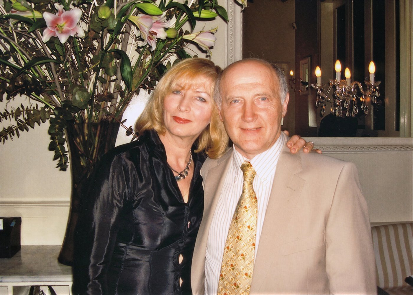 Valentina Kuschnir (Wife) and Boris Kuschnir