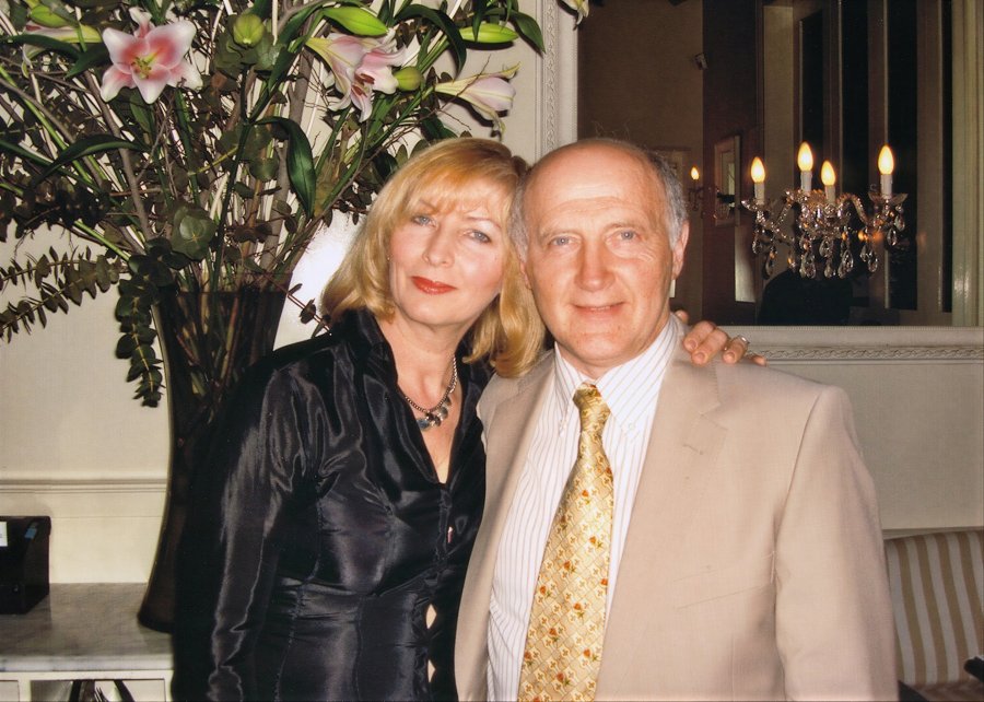 Valentina Kuschnir (Wife) and Boris Kuschnir