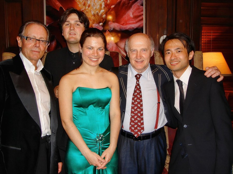 Michael Hill Competition – Michael Hill, Boris Kuschnir and winners of the competition