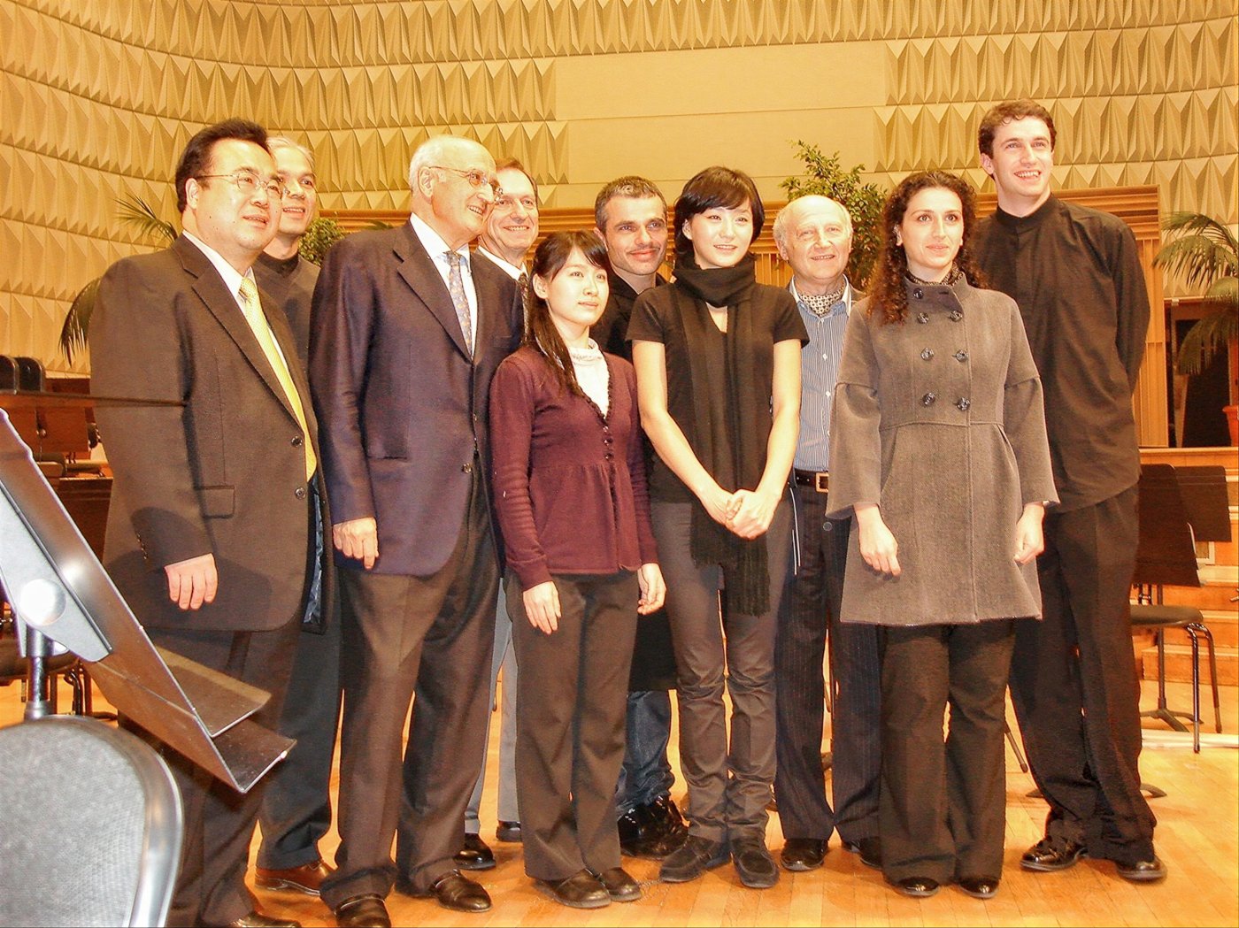 Jury and Winners, Jacques Thibaud Competition in Paris 2008