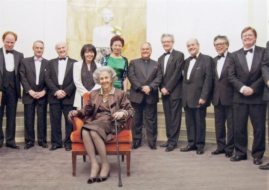 Queen Fabiola of Belgium and the jury, Concours Reine Elisabeth 2009
