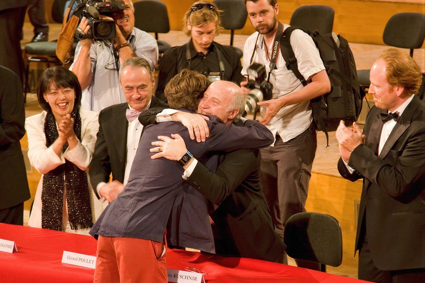 Lorenzo Gatto after his second prize at Concours Reine&nbsp;Elisabeth&nbsp;2009