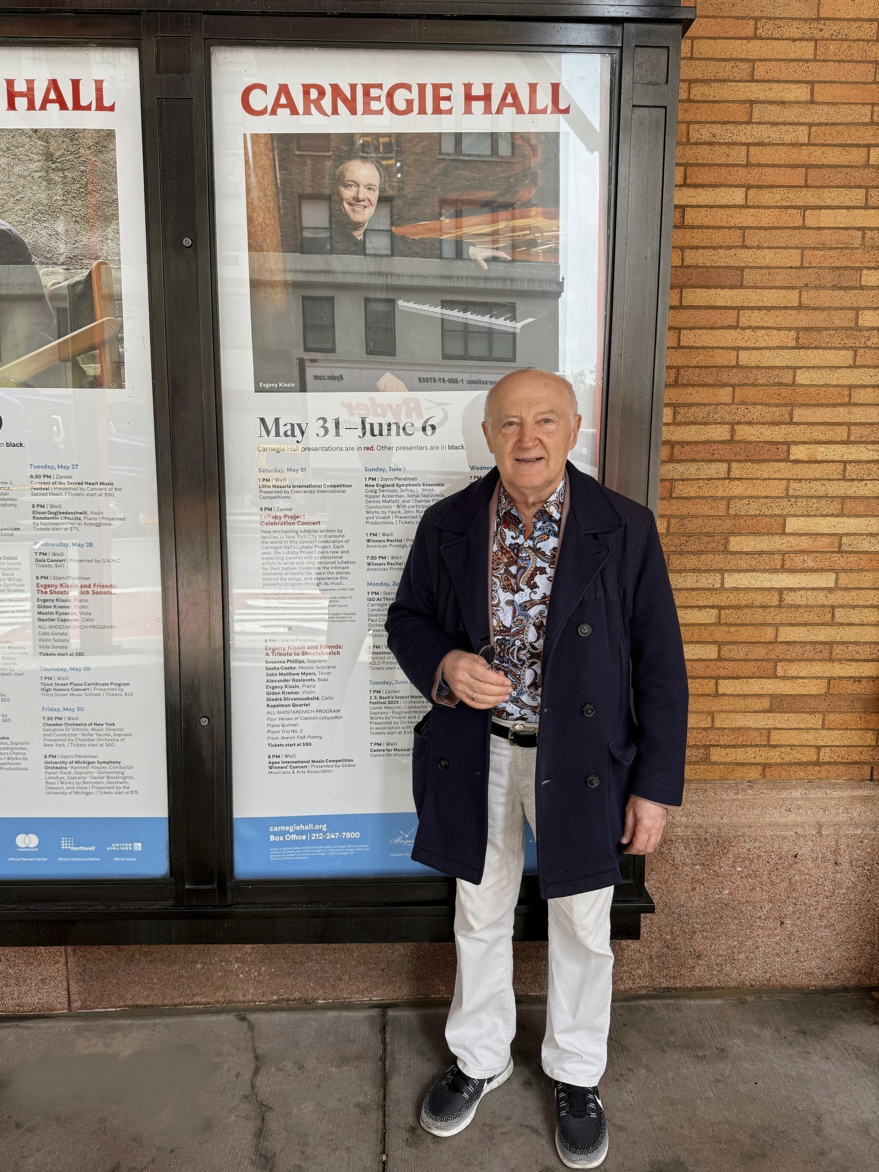 Boris Kuschnir, Carnegie Hall – 2025