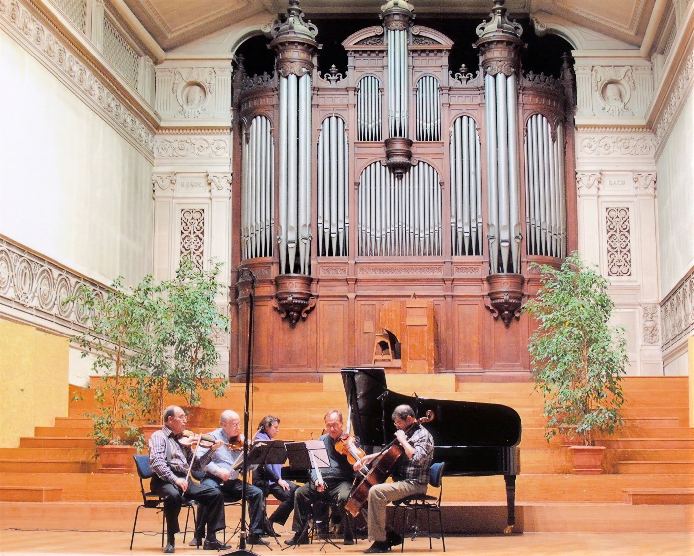 Kopelman Quartet and Elisabeth Leonskaja, Brussels