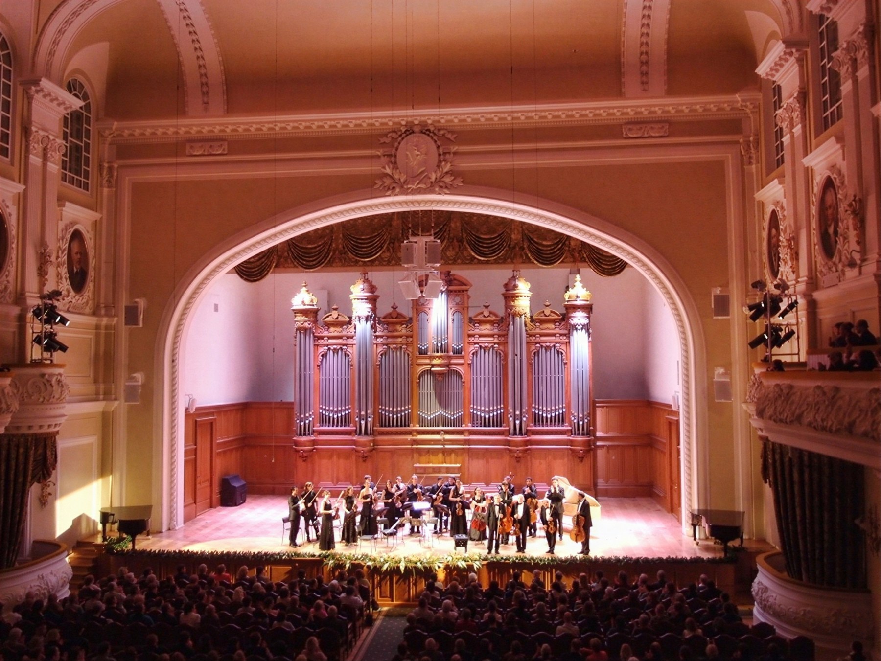 Great Hall, Tchaikovsky Conservatory Moscow – 2011