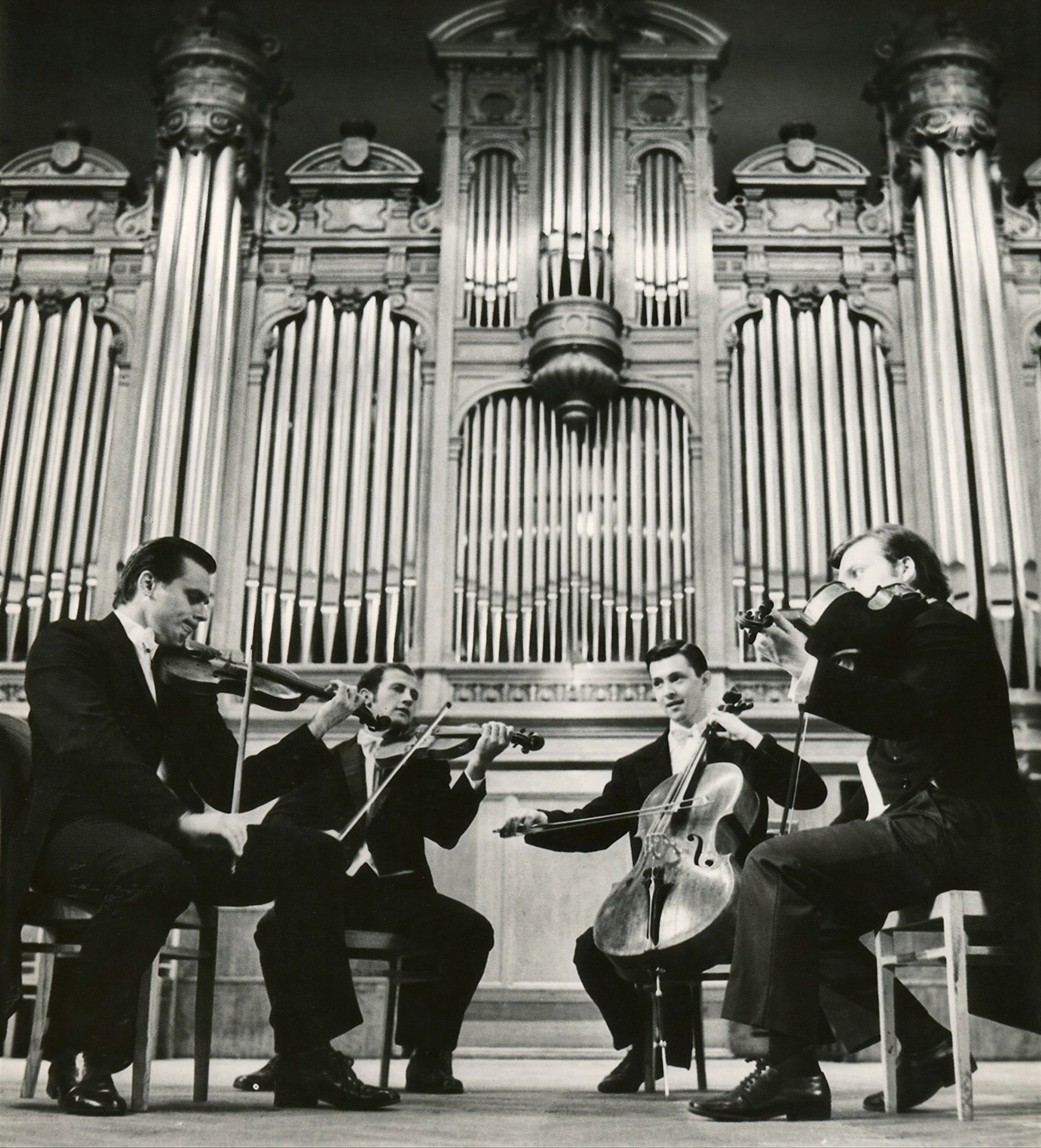 Moscow String Quartet, Great Hall, Tchaikovsky Conservatory