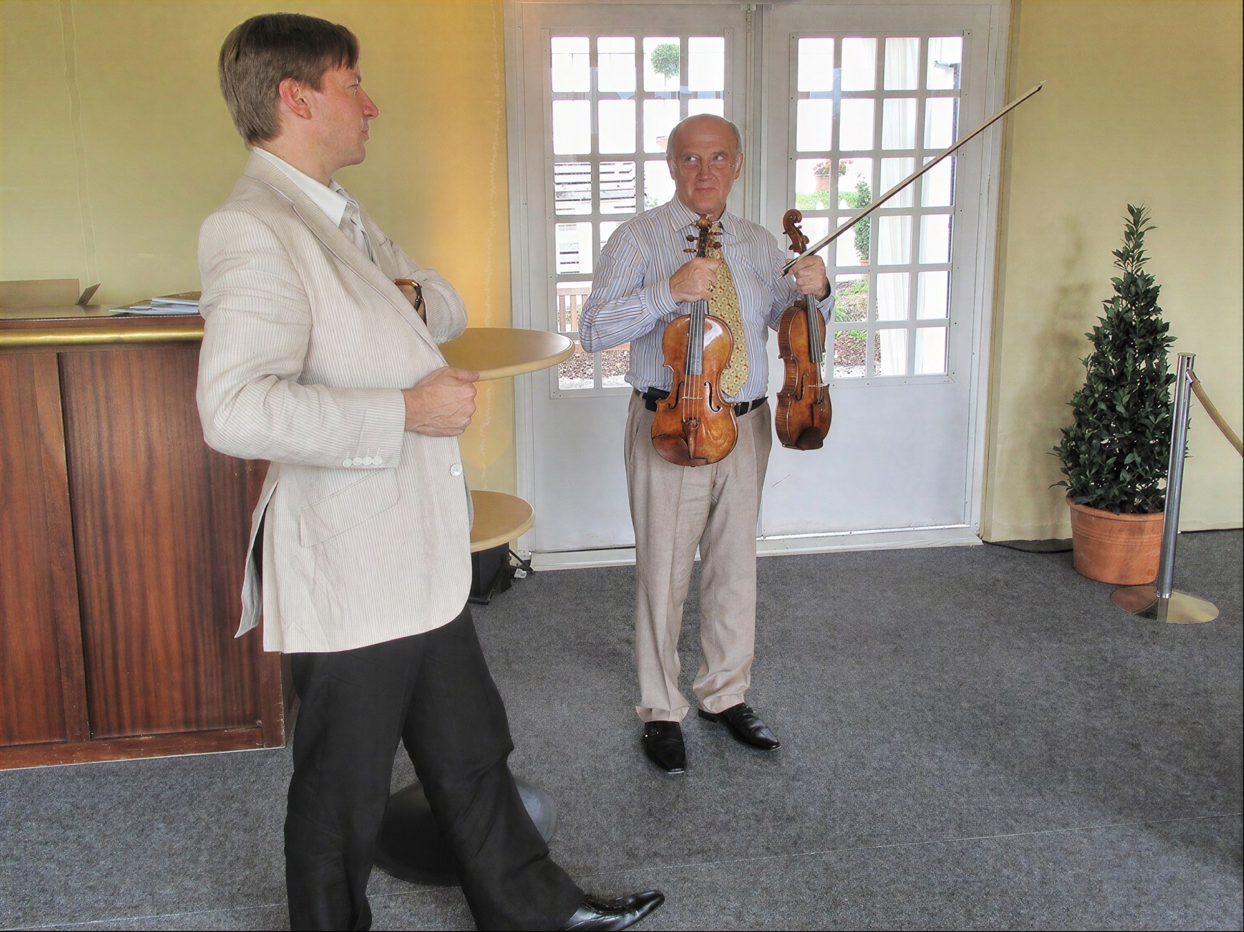 Florian Leonhard, Boris Kuschnir
