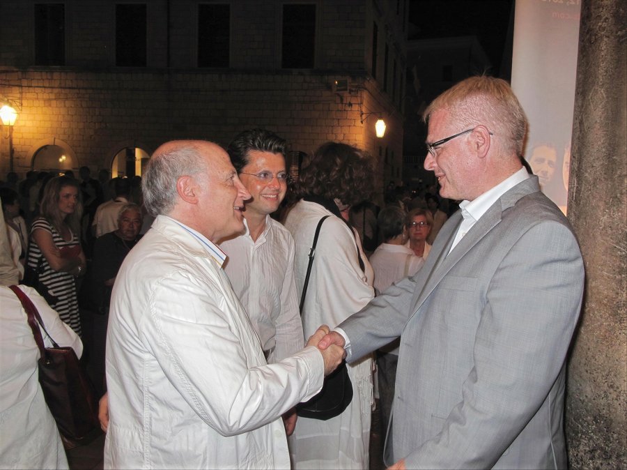 Boris Kuschnir, Julian Rachlin, Ivo Josipović (President of Croatia)