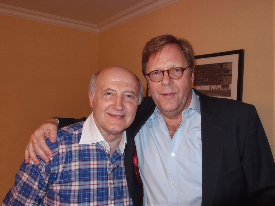 Boris Kuschnir, Willibald Cernko (CEO Bank Austria)