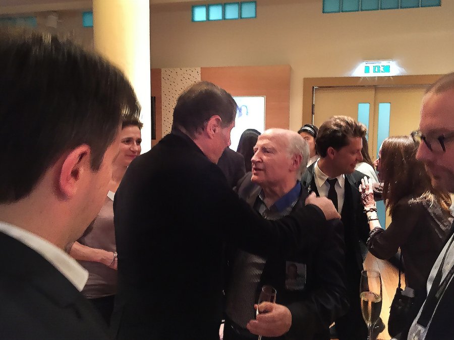 Udo Jürgens (after his last concert in Vienna), Boris Kuschnir