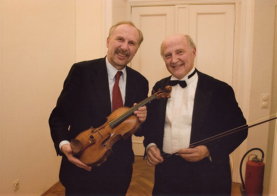 OeNB Governor Ewald Nowotny, Boris Kuschnir