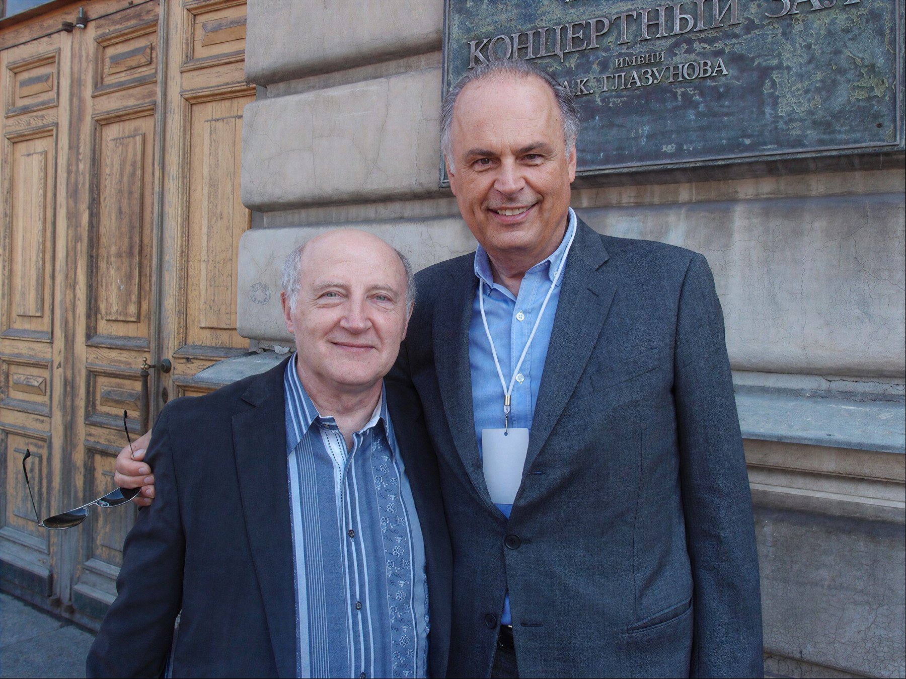 Boris Kuschnir, Martin Engstroem (General Director Verbier Festival)