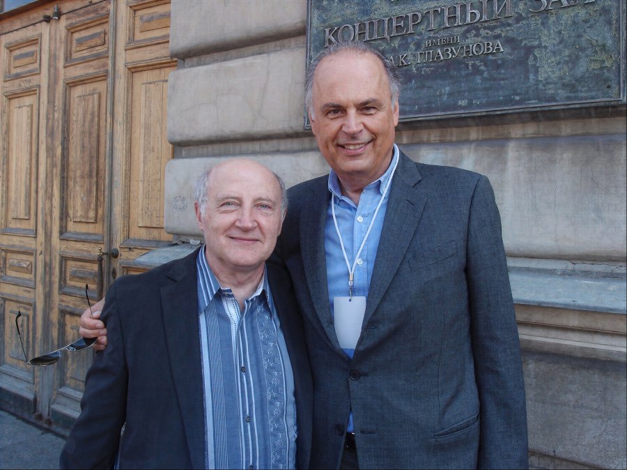 Boris Kuschnir, Martin Engstroem (General Director Verbier Festival)