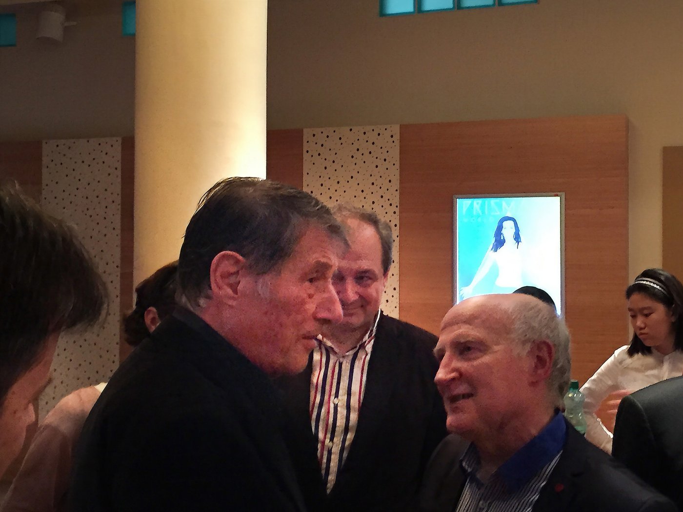 Udo Jürgens (after his last concert in Vienna), Boris Kuschnir