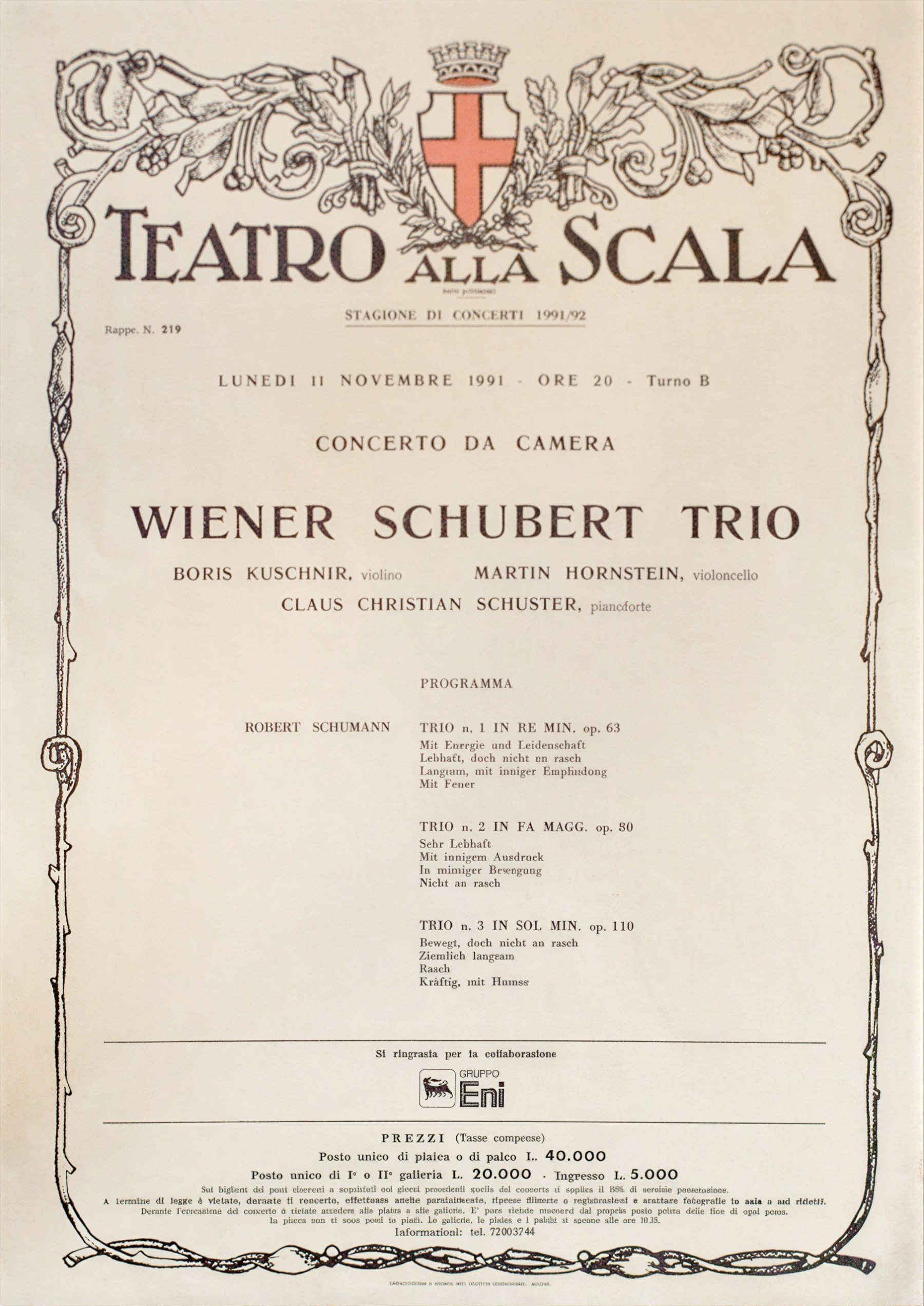 Poster & Programme