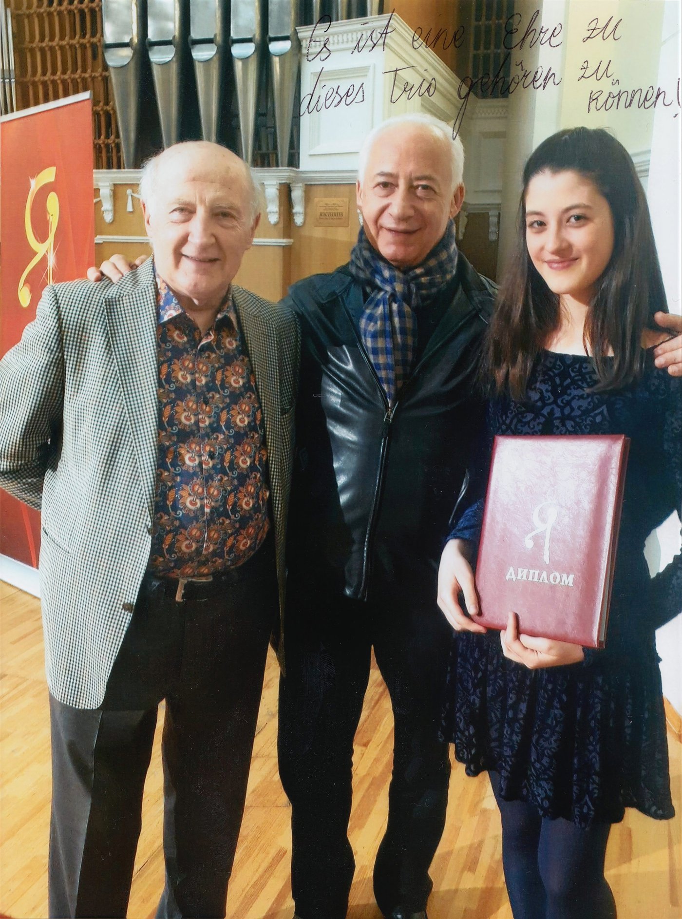 Boris Kuschnir, Vladimir Spivakov, Maria Dueñas