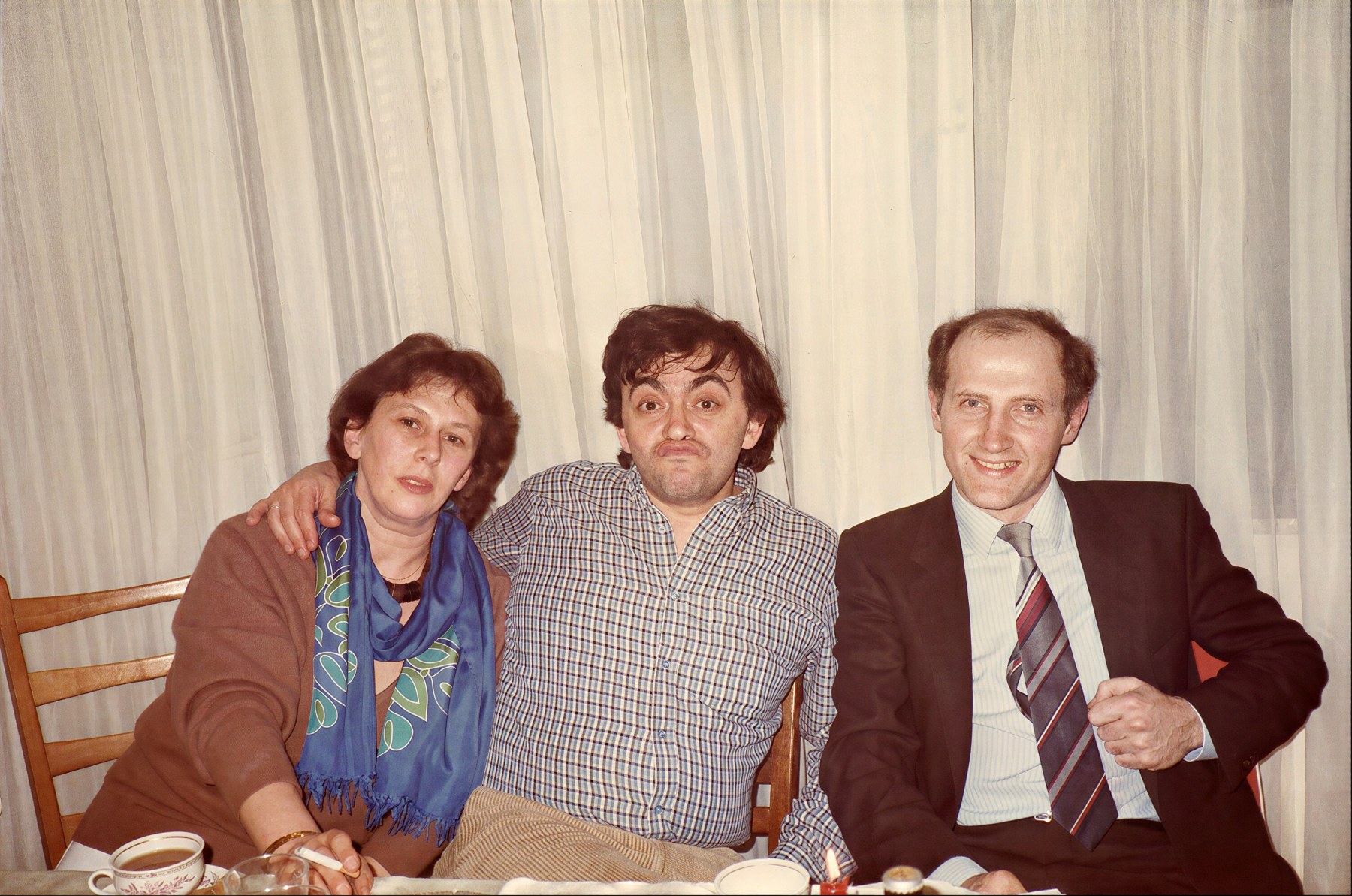 Zino Vinnikov and his wife, Boris Kuschnir