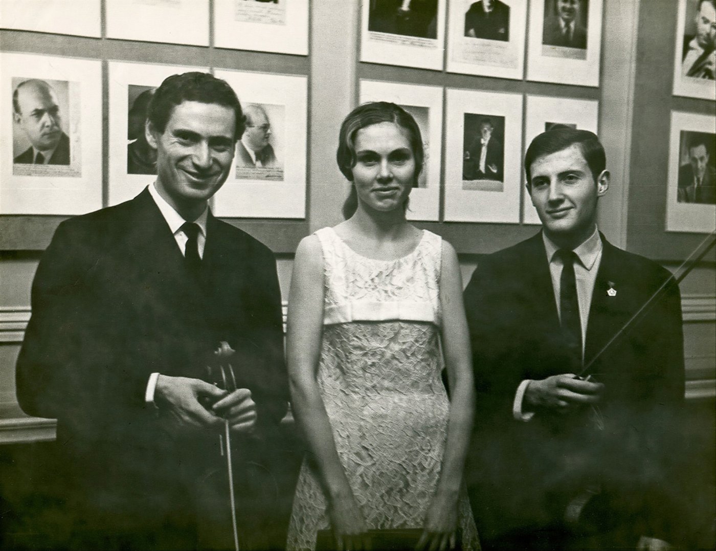Gennady Kneller, Tatjana Grindenko, Boris Kuschnir - Winners, All Union Competition 1969, Leningrad