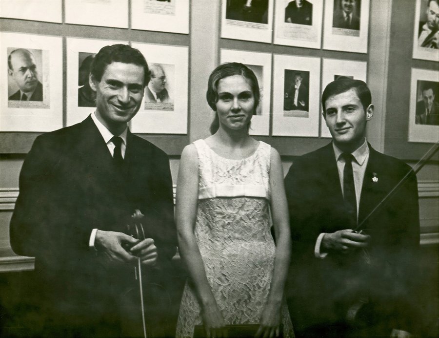 Gennady Kneller, Tatjana Grindenko, Boris Kuschnir - Winners, All Union Competition 1969, Leningrad