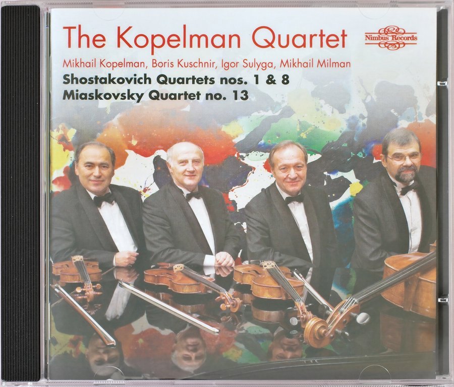 Kopelman Quartet – Schostakowitsch 1 & 8 · Mjaskowski 13