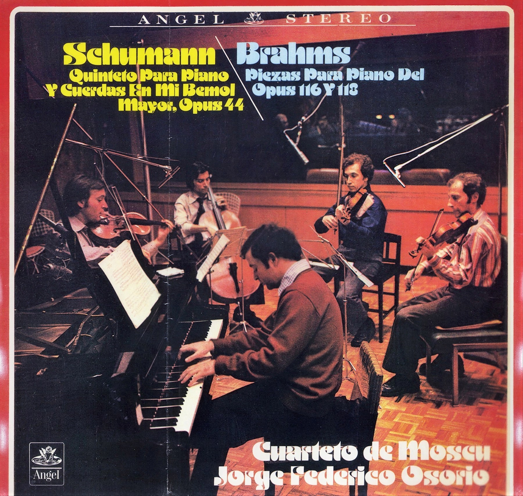 Moscow Quartet & Jorge Federico Osorio – Schumann op. 44, Brahms op. 116 & 118