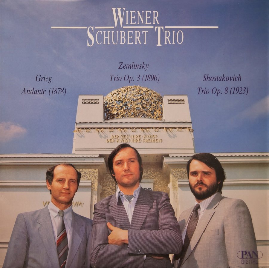 Wiener Schubert Trio – Grieg · Zemlinsky · Schostakowitsch: Klaviertrios