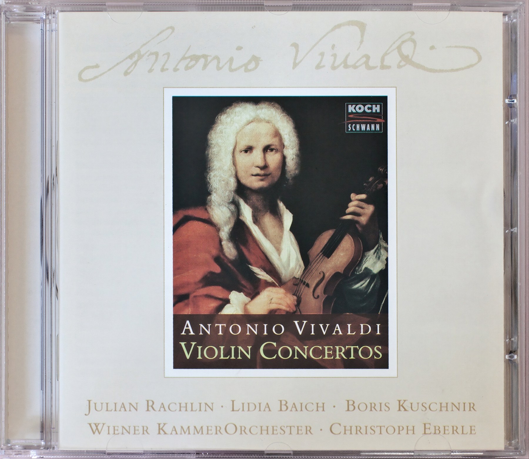 Rachlin · Baich · Kuschnir – Vivaldi: Violinkonzerte